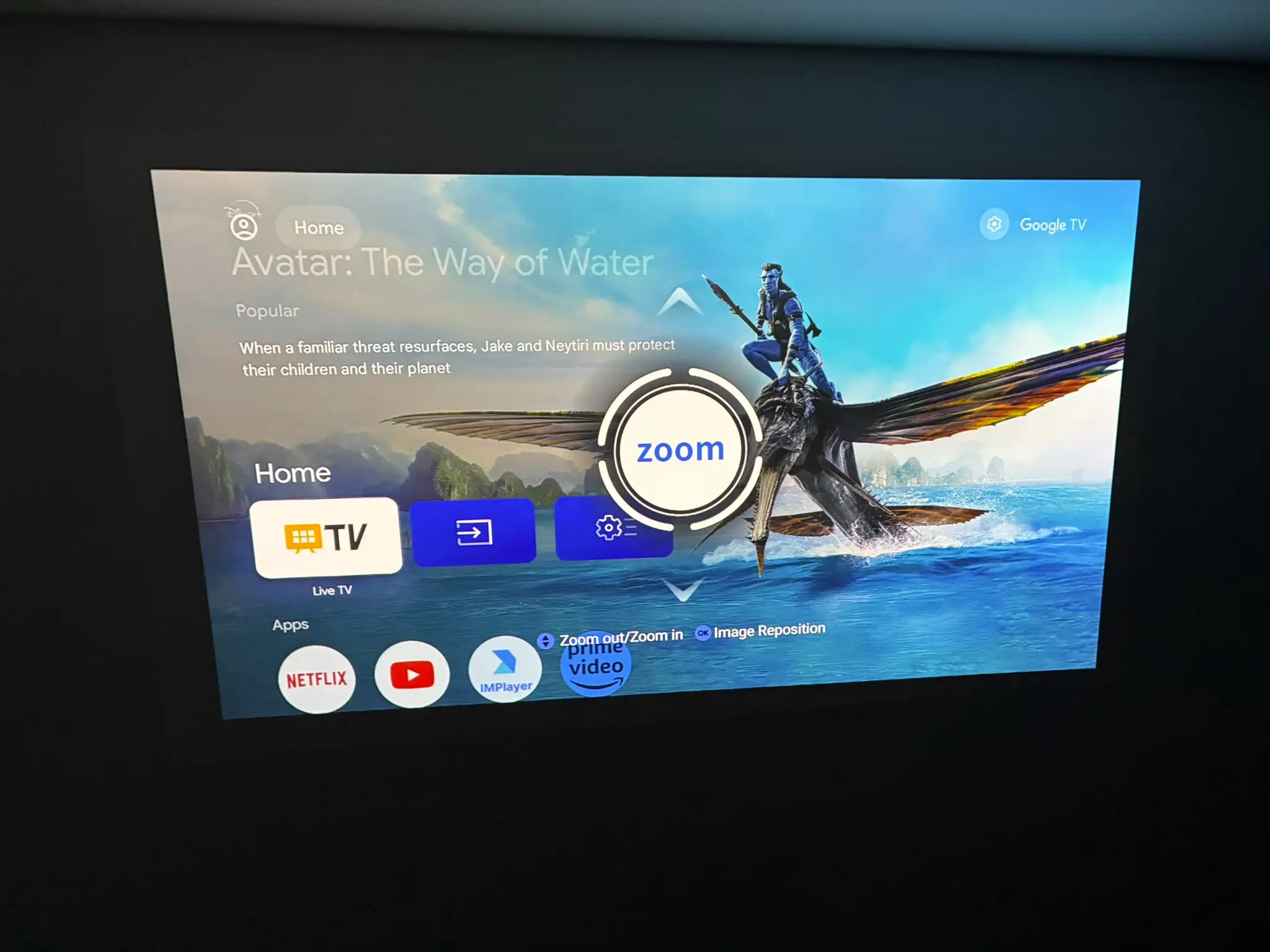 Digitaler Zoom bei 100%