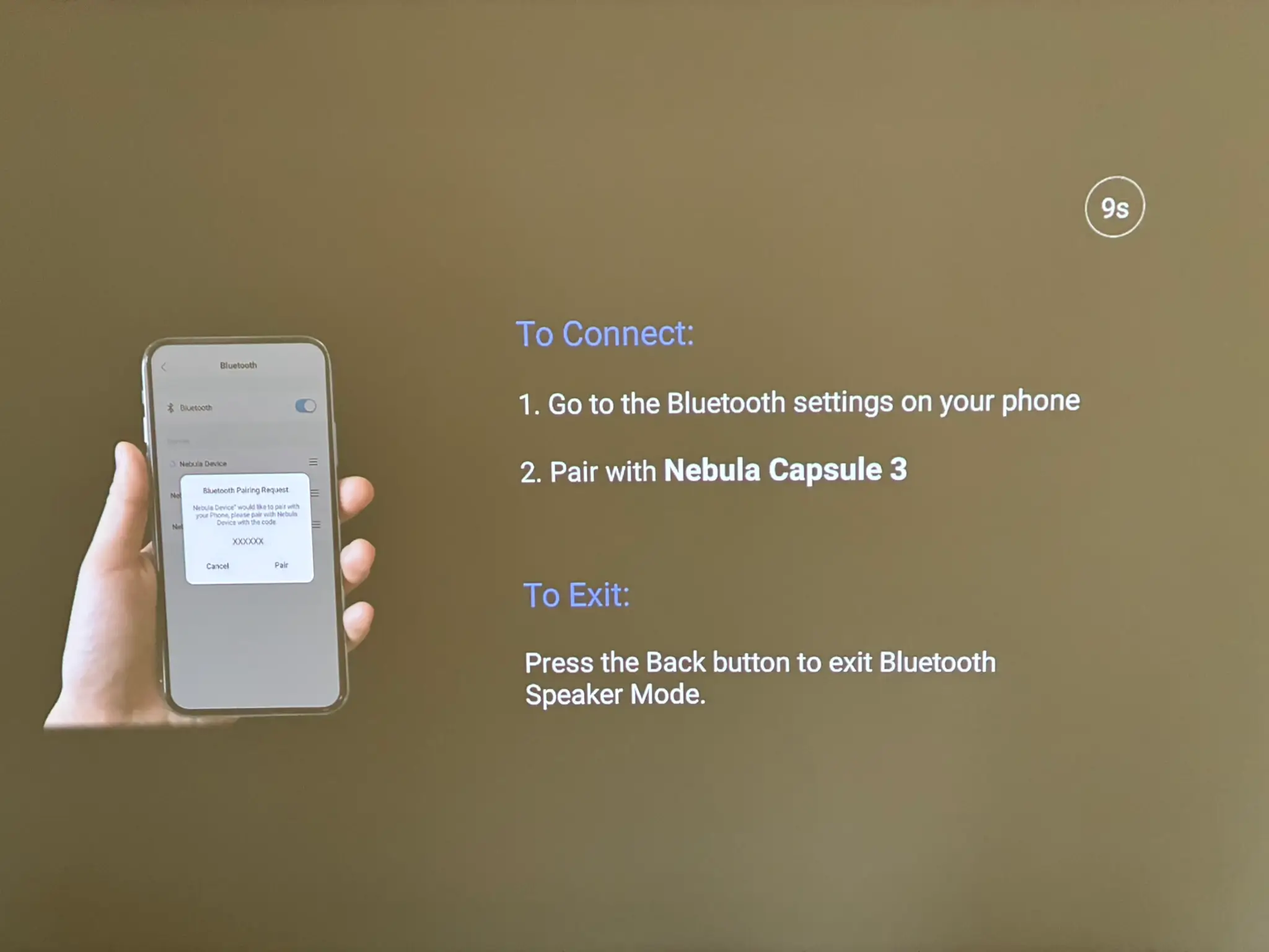 Für ein noch besseres Sounderlebnis können externe Bluetooth Lautsprecher über den Lautsprechermodus gekoppelt werden
