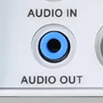 Beamer Anschluss Audio Out