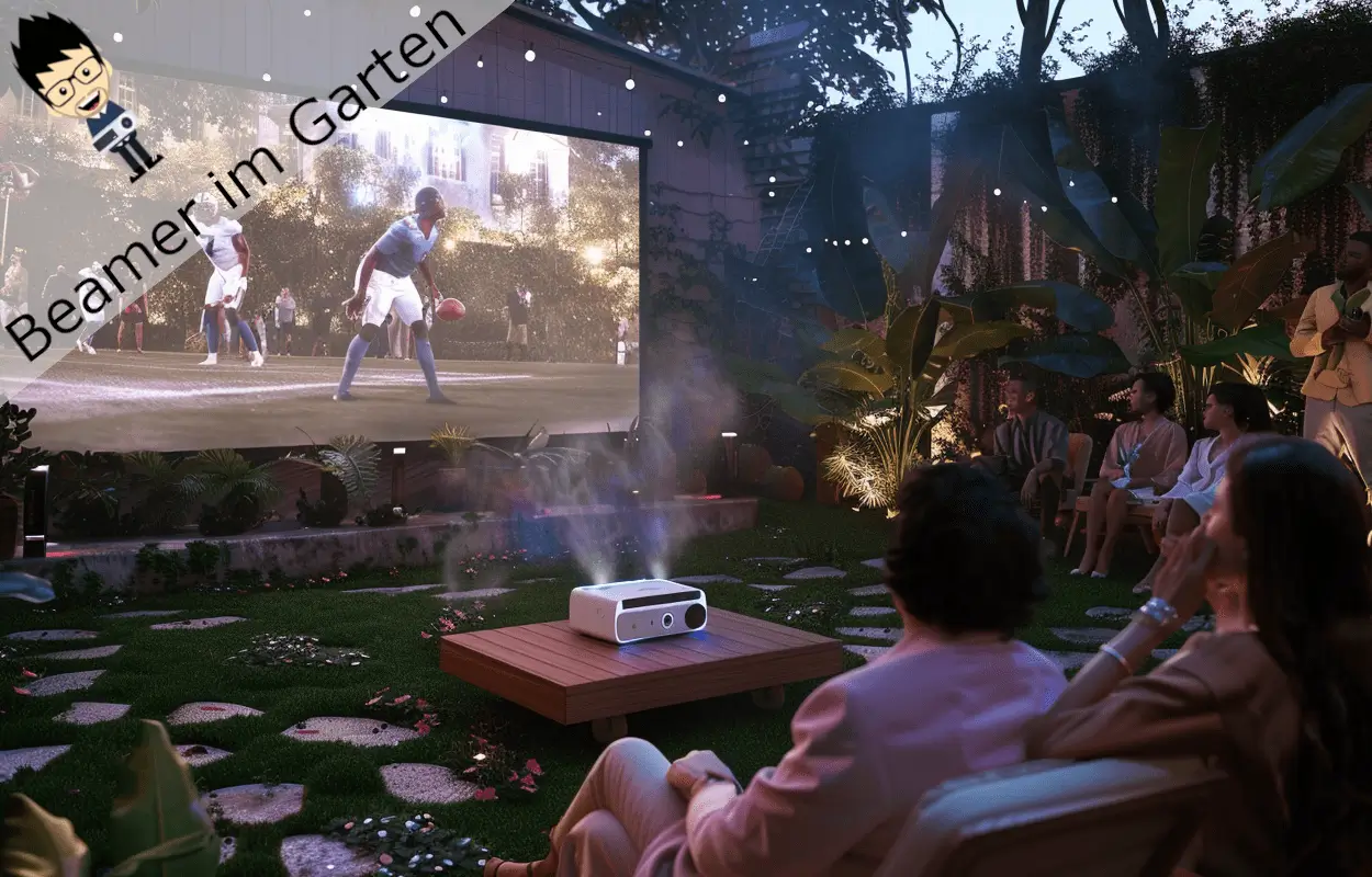 Beamer im Garten – Tipps und Produktideen