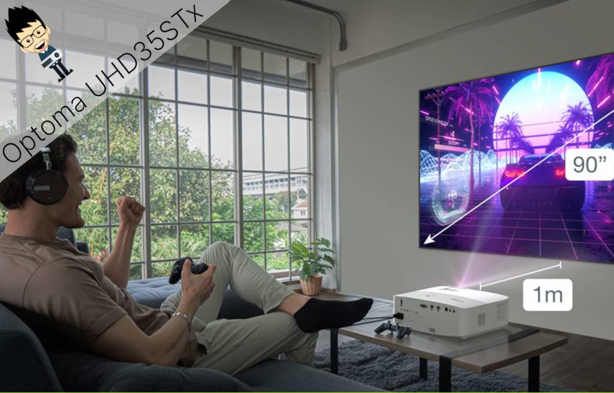 Der erste 4K Kurzdistanz Beamer – Der Optoma UHD35STx im Test