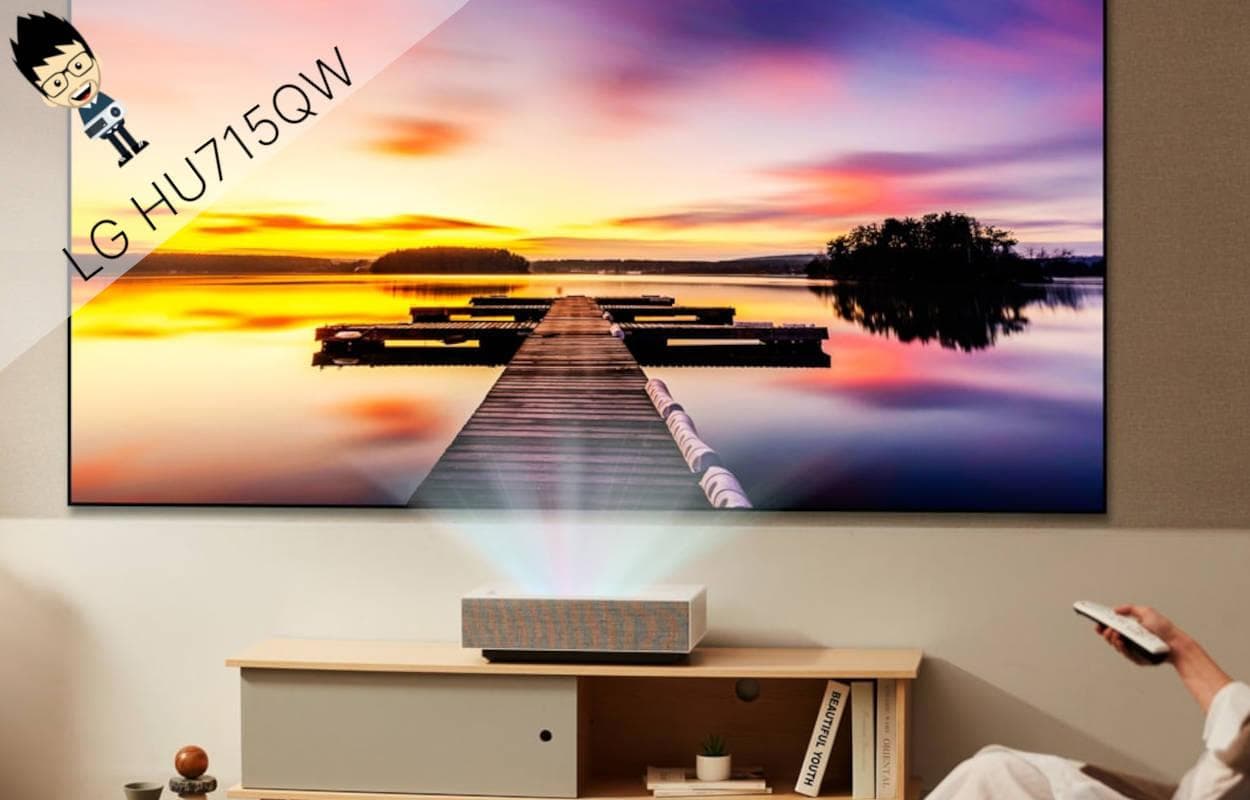 LG HU715QW Test – der 4K Ultrakurzdistanz Laser TV Beamer im Test