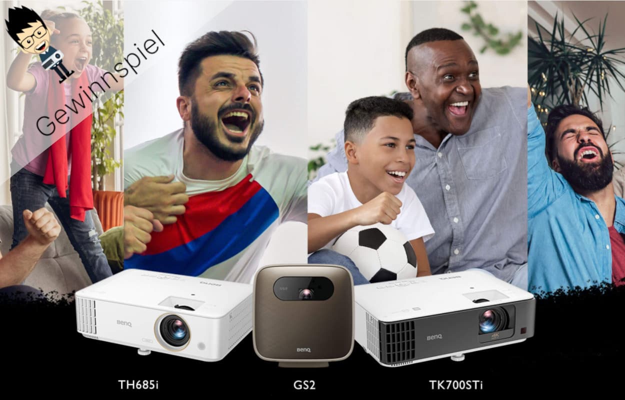 BenQ Beamer Gewinnspiel zur EM 2021