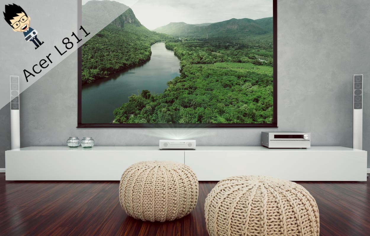 4K LaserTV Beamer – Der Acer ApexVision L811 im Test