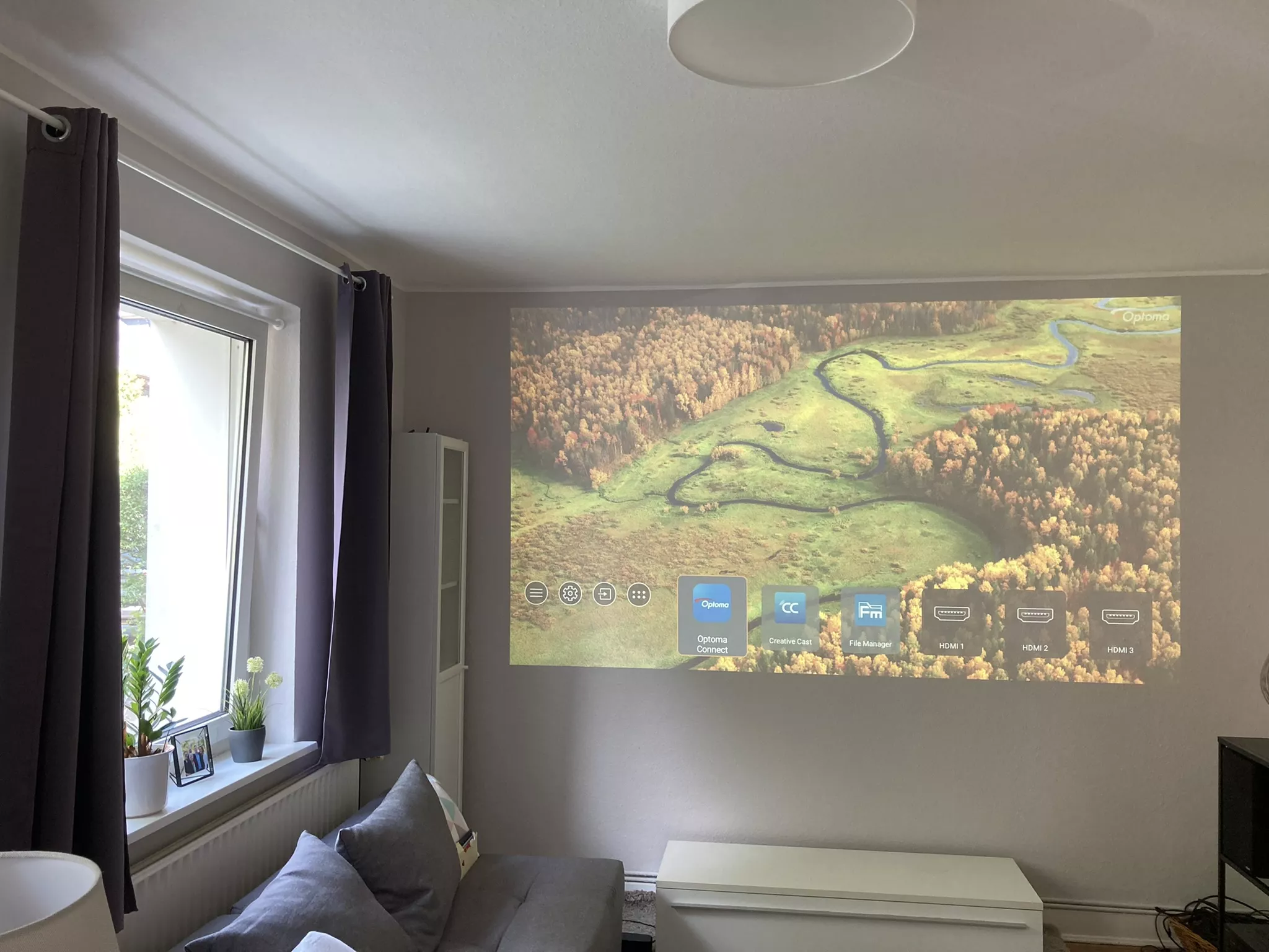 Projektion des UHZ50