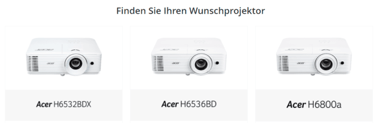 Acer EM Beamer Angebote