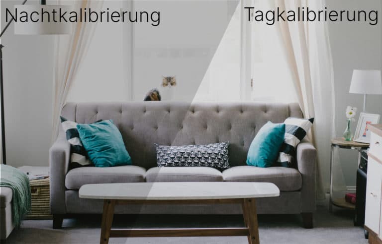 ISF Beamer Kalibrierung von Tag und Nacht