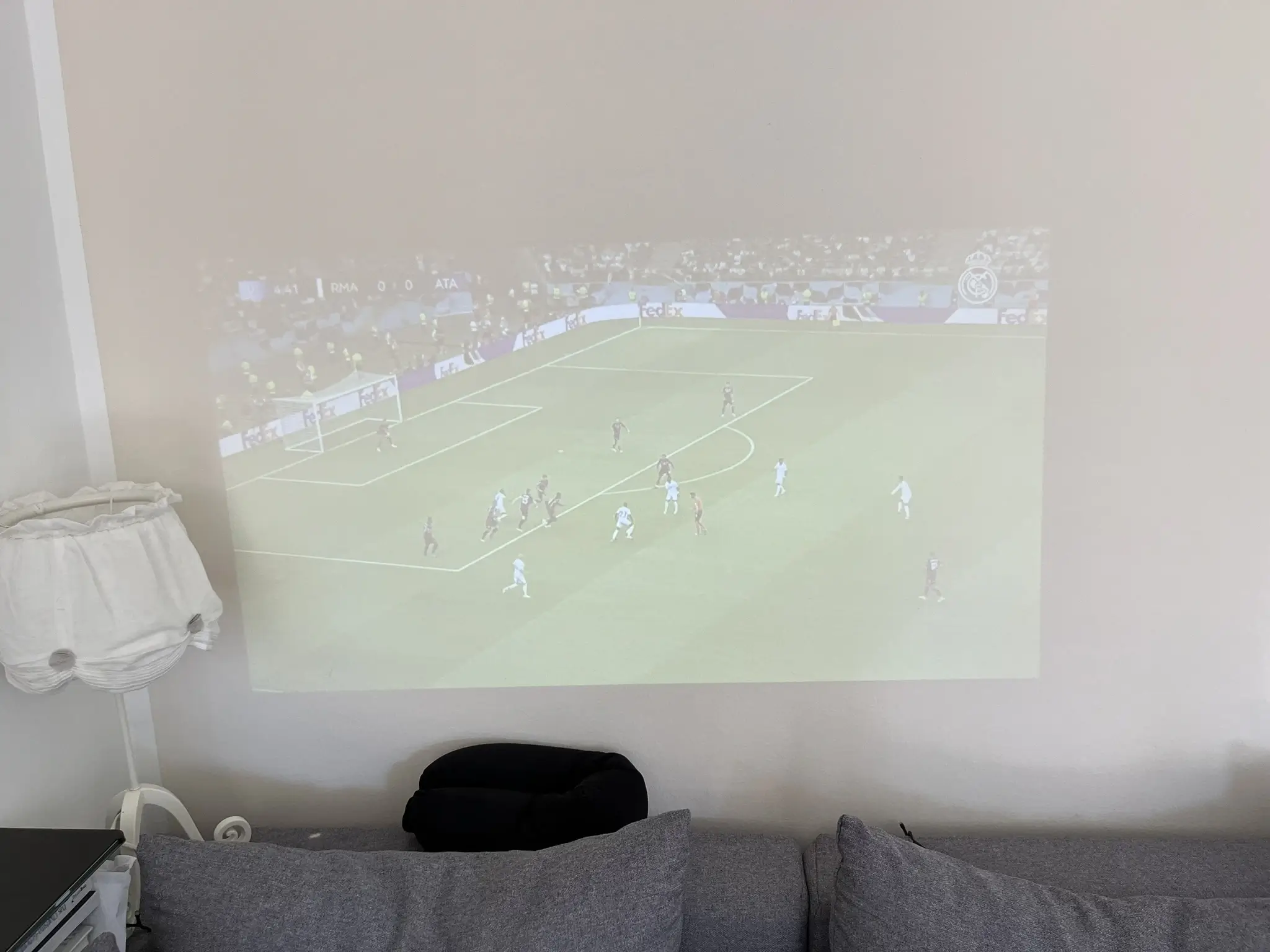 Fußball beim Acer AOpen L20 Test