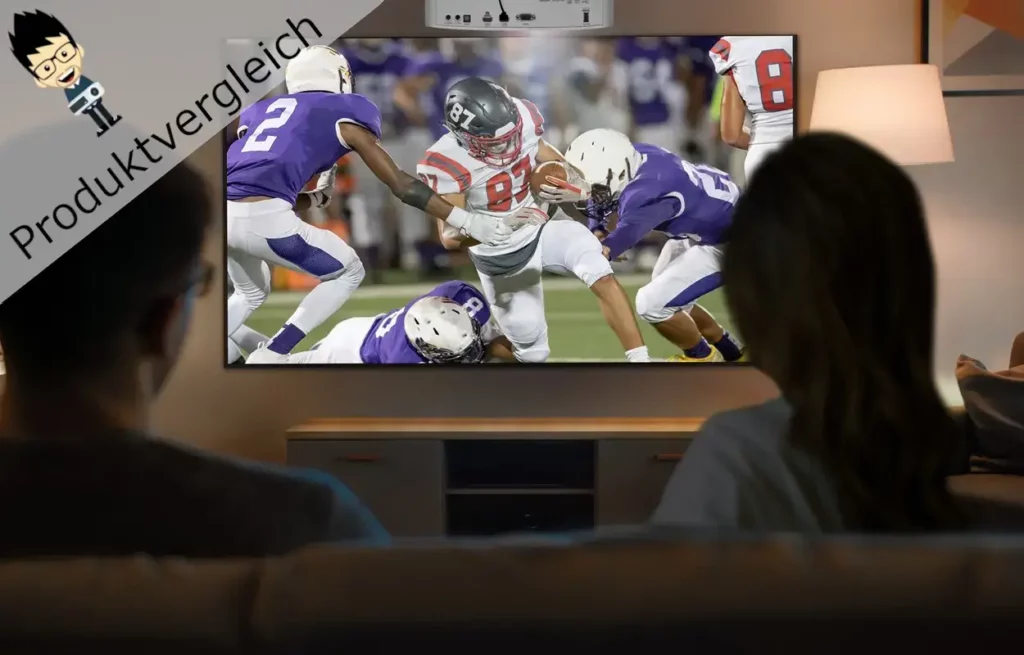 Heimkino Beamer im Wohnzimmer